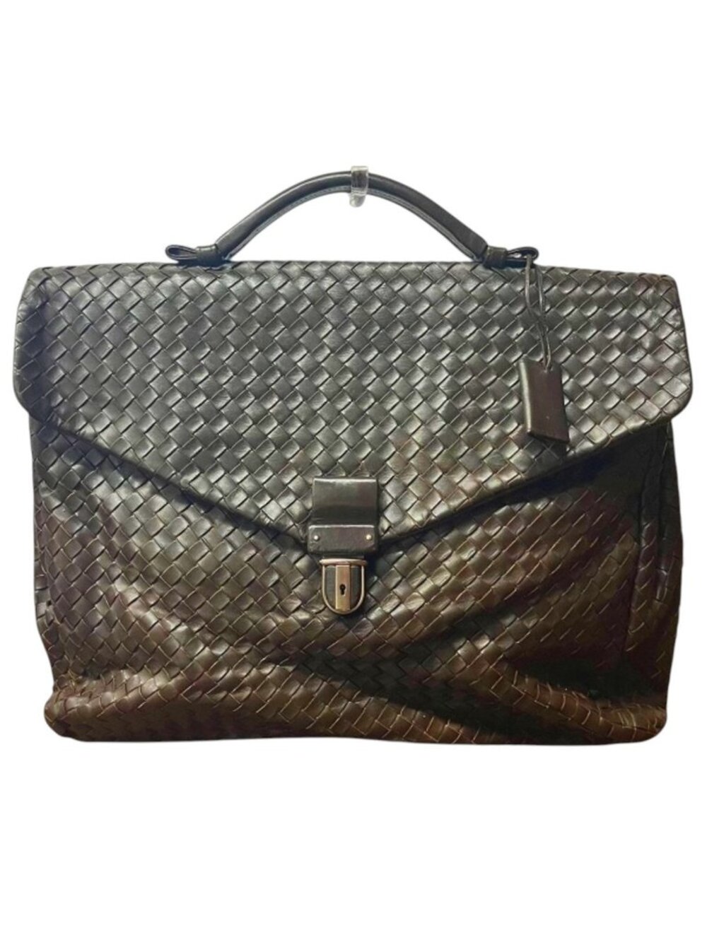 Bottega Veneta Intrecciato Business Bag Leather